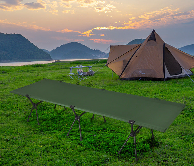 Outdoor Camping Tent, Foldable Bunk Bed Tent, Portable Single Person Marching Bed Tent, Mosquito Proof Beach Tent, Hiking Tent