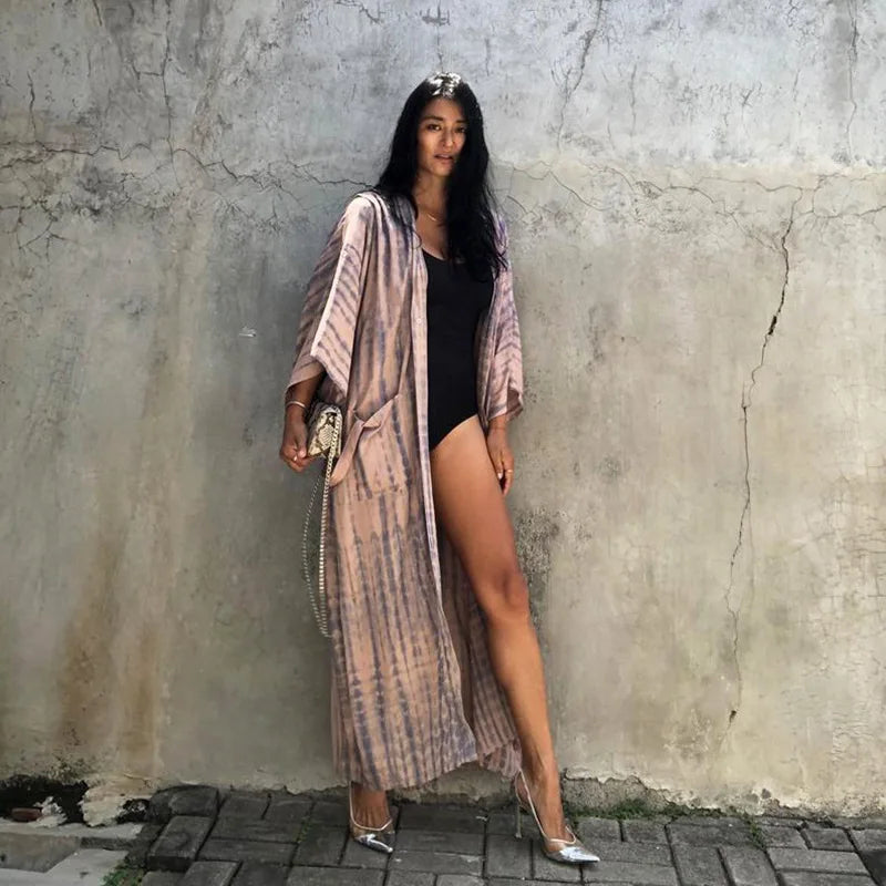Summer Kimono Robe Cover UP
