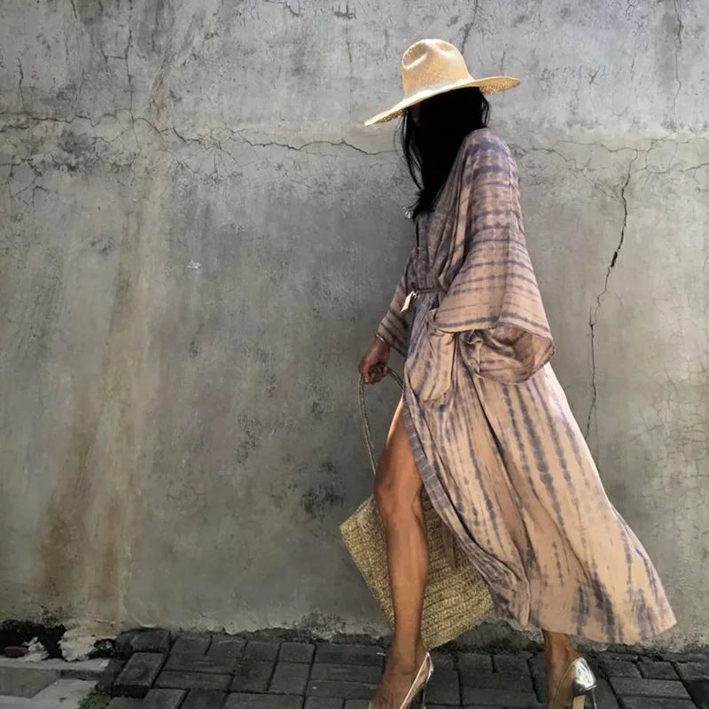 Summer Kimono Robe Cover UP
