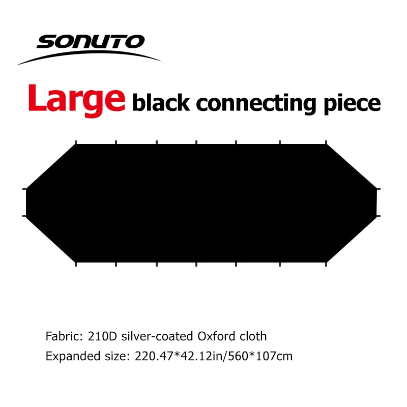 Sonuto Dome Canopy Large Tent Outdoor Extra Large Camping Awning Outdoor Sun Protection Hiking Rainproof Pavilion Anti-Mosquito
