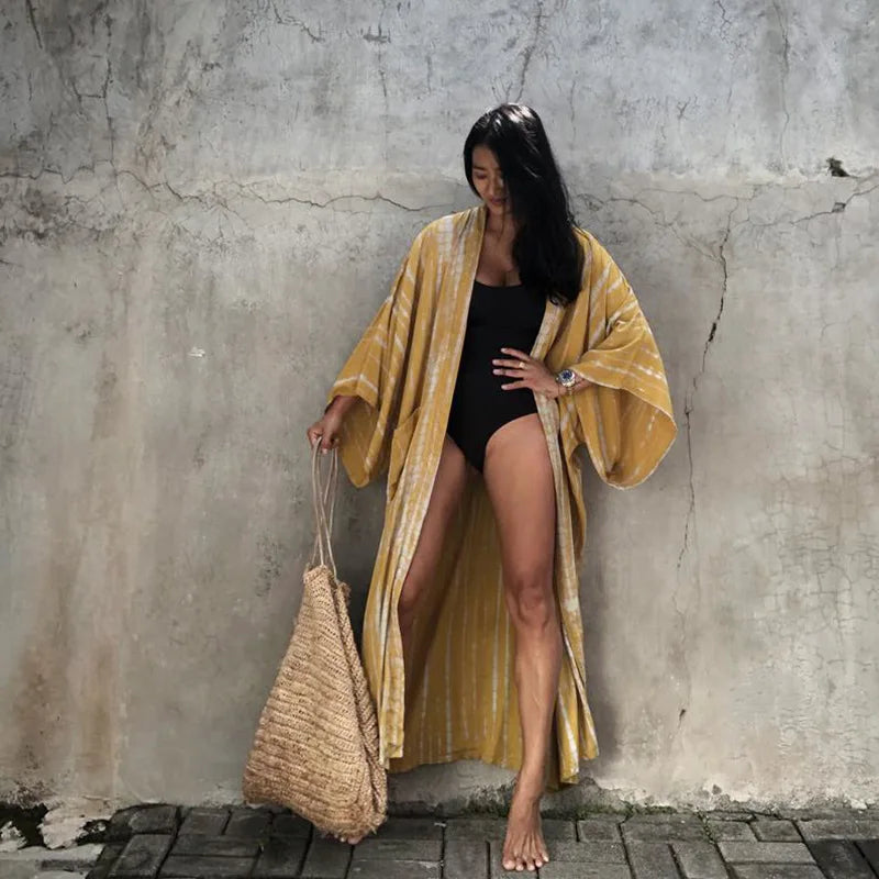 Summer Kimono Robe Cover UP
