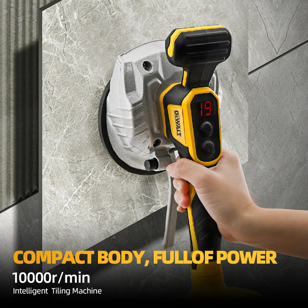 Dewalt 20V Tile Vibrating Tool High Loading Capacity Wall Floor Tile Laying Vibrating Tool 8 Adjustable Slip-proof Tools