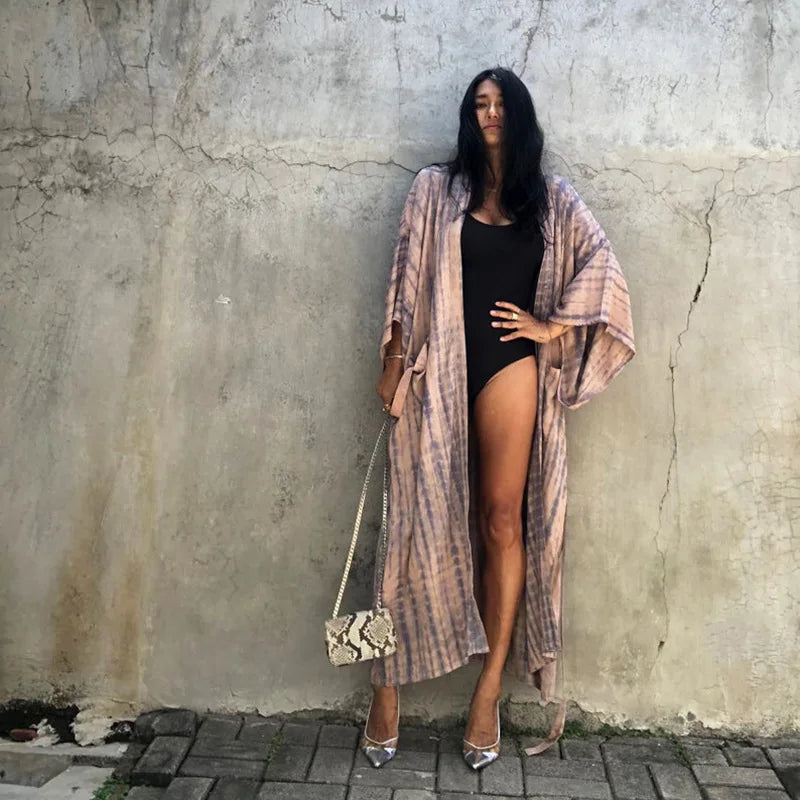 Summer Kimono Robe Cover UP