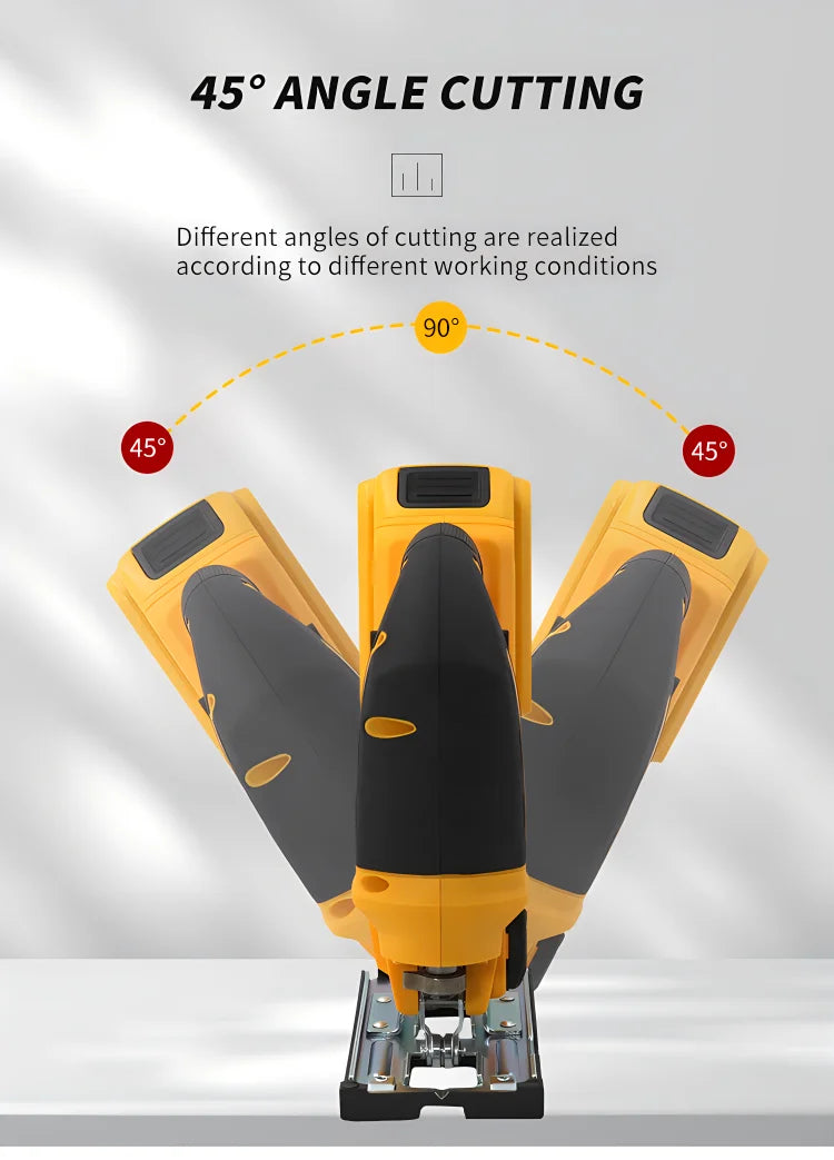 Dewalt 2700RPM Brushless Curve Saw Cordless Electric Jig Saw Portable Adjustable Woodworking Power Tool For Dewalt 20V Battery