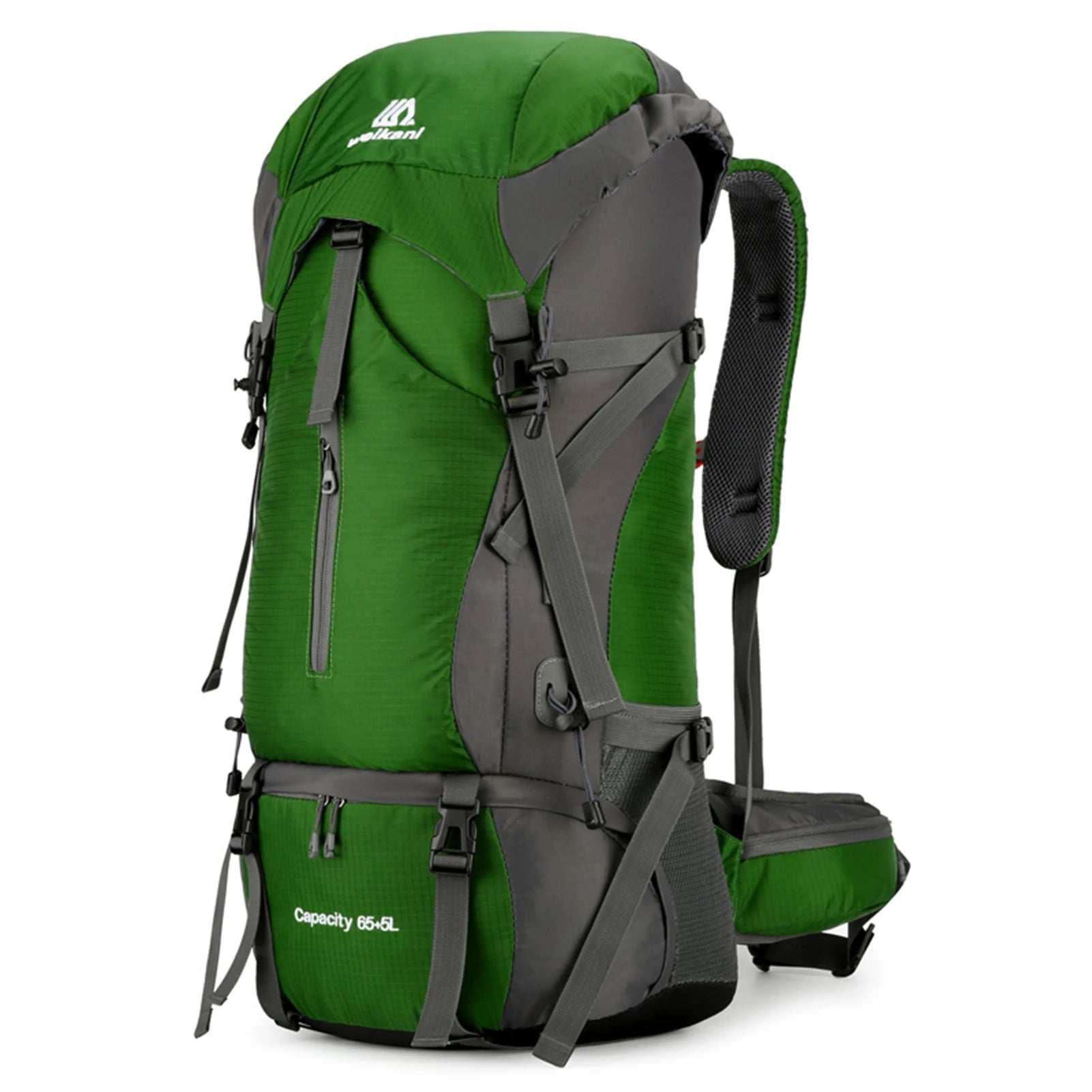 70L Mountaineering Bag Outdoor Sports Backpack Waterproof Hiking Backpack Camping Climbing Rucksack Travel Trekking Rucksack