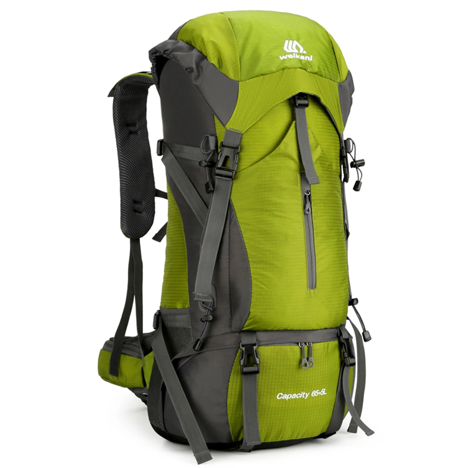 70L Mountaineering Bag Outdoor Sports Backpack Waterproof Hiking Backpack Camping Climbing Rucksack Travel Trekking Rucksack