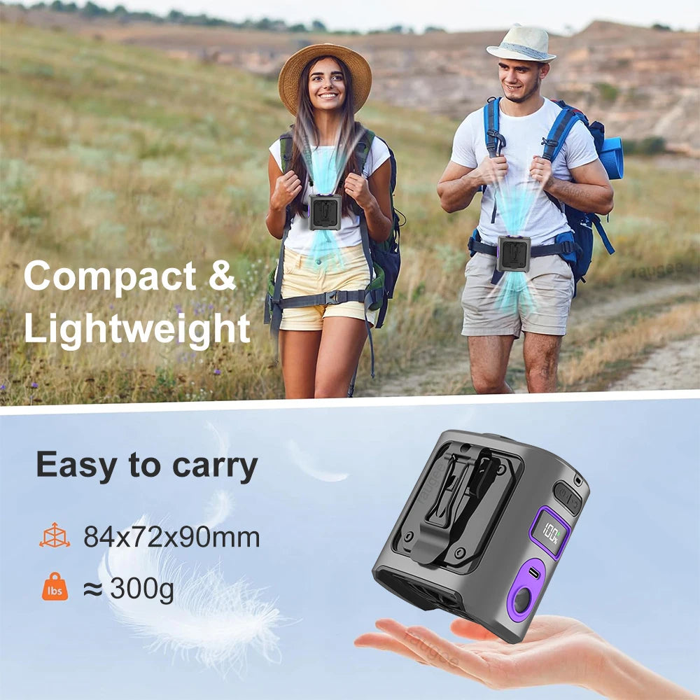Portable Waist Clip-on  Fan