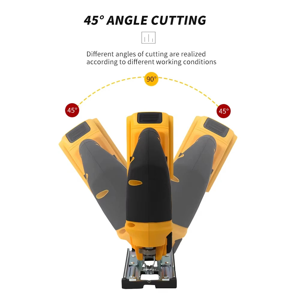 Dewalt 2700RPM Brushless Curve Saw Cordless Electric Jig Saw Portable Adjustable Woodworking Power Tool For Dewalt 20V Battery