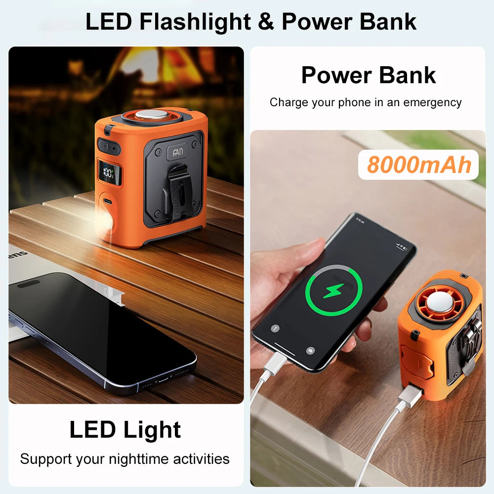 Portable Waist Clip-on  Fan