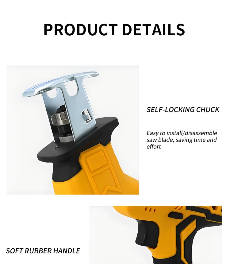 Dewalt 3999W Cordless Electric Reciprocating Saw 20V Brushless Electric Saw Multifunctional Metal Wood Pipe Cutting Saw