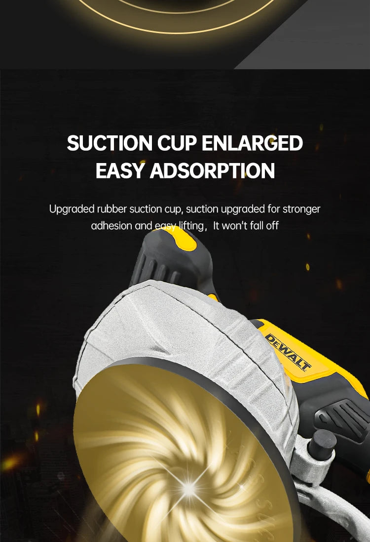 Dewalt 20V Tile Vibrating Tool High Loading Capacity Wall Floor Tile Laying Vibrating Tool 8 Adjustable Slip-proof Tools