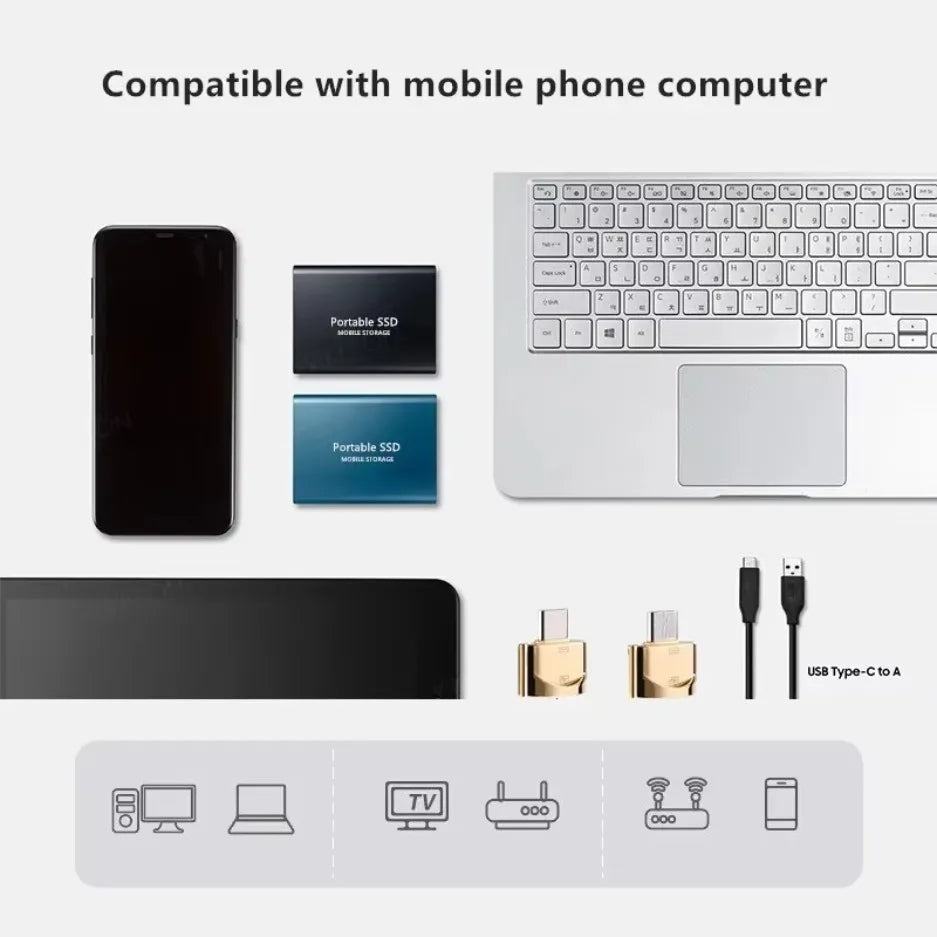 Portable External Hard Drive 16TB