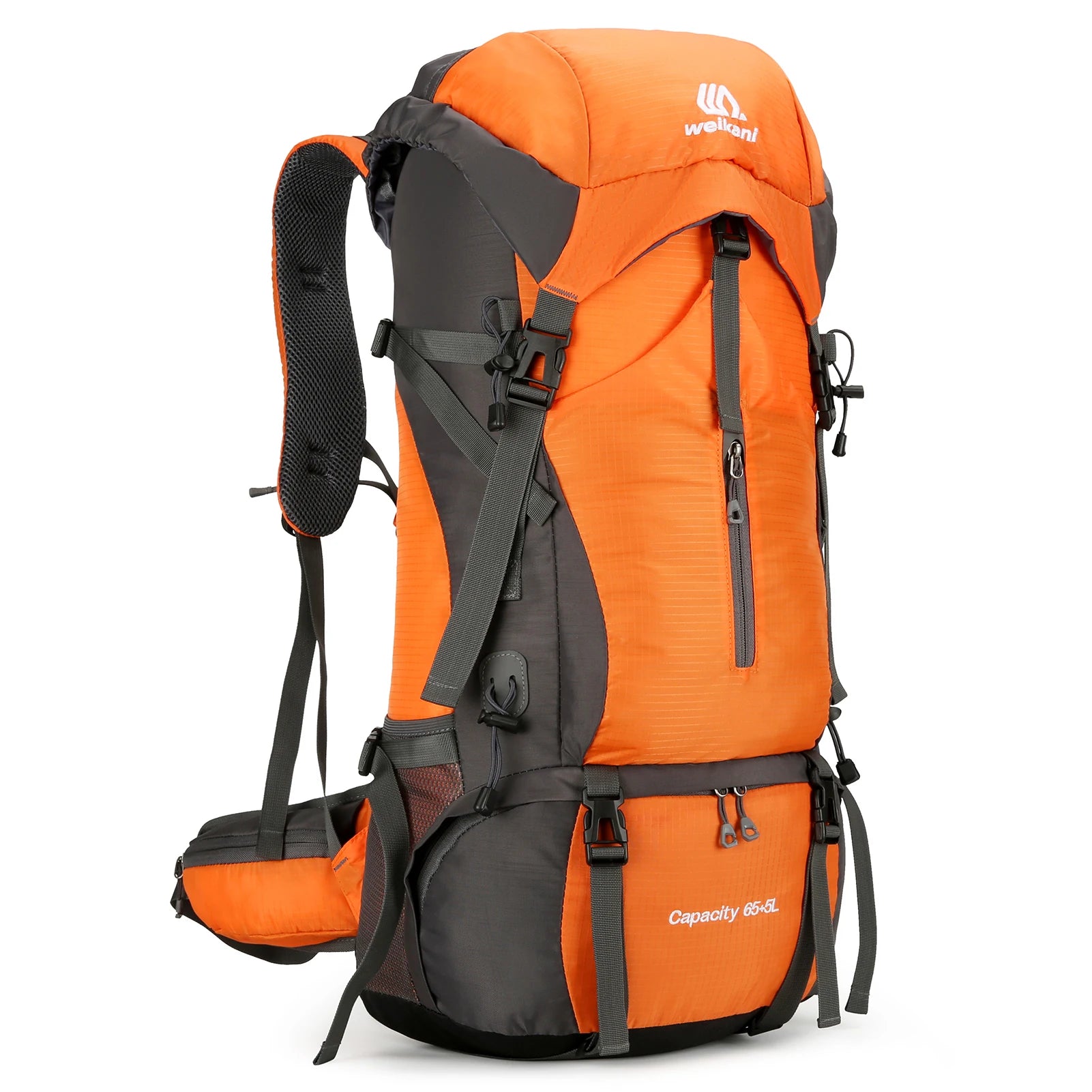 70L Mountaineering Bag Outdoor Sports Backpack Waterproof Hiking Backpack Camping Climbing Rucksack Travel Trekking Rucksack