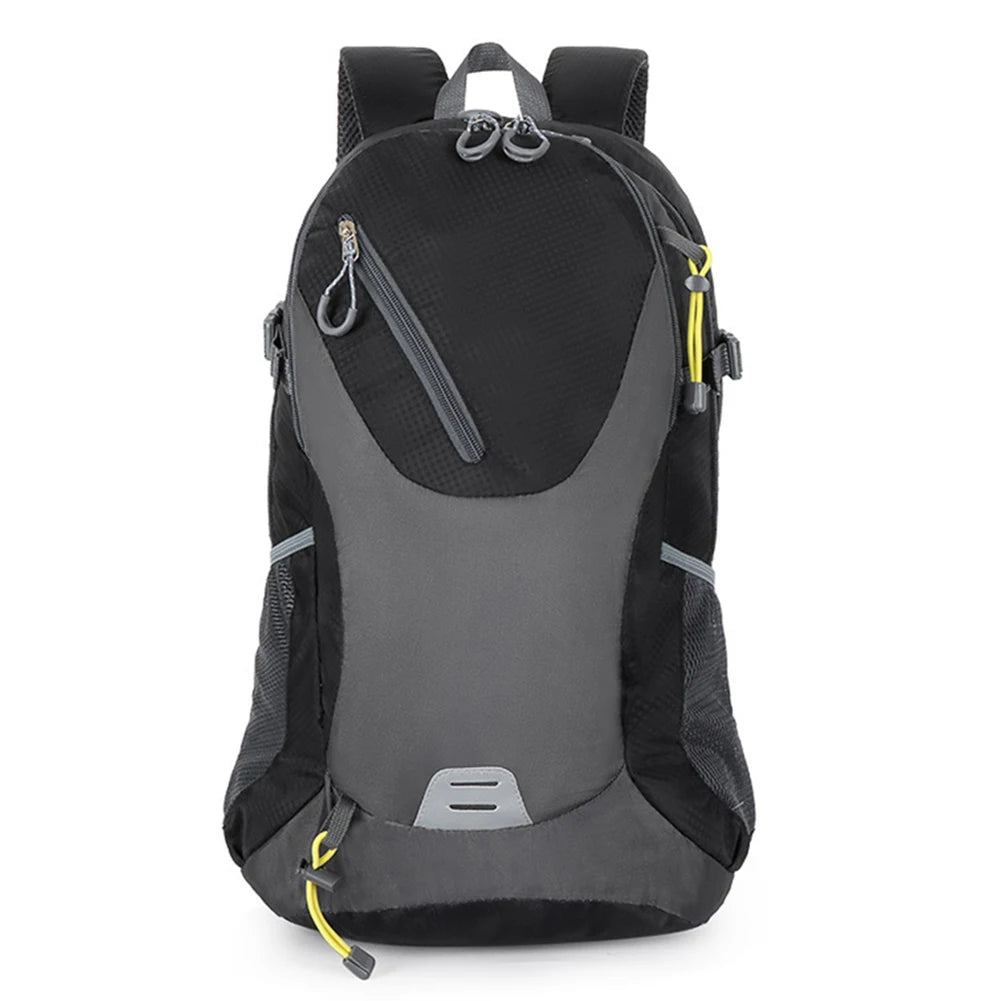 40L Mountaineering Bags Large-capacity Polyester Sports Rucksack with Reflective Tape Men Women Convenient for Climbing Storage