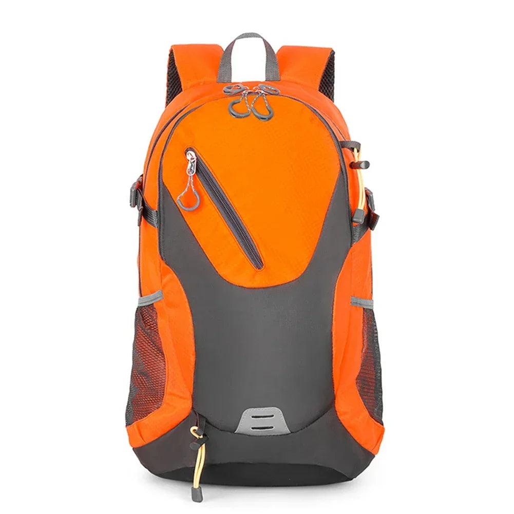 40L Mountaineering Bags Large-capacity Polyester Sports Rucksack with Reflective Tape Men Women Convenient for Climbing Storage