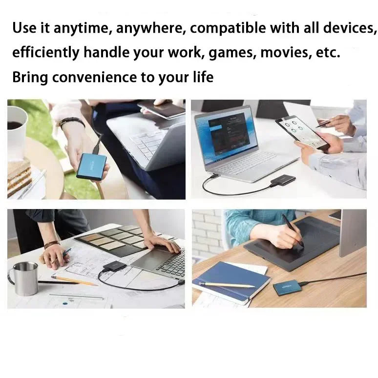 Portable External Hard Drive 16TB