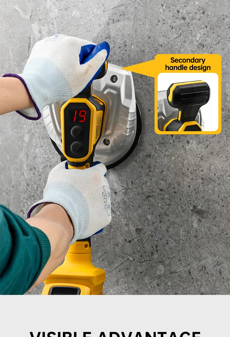 Dewalt 20V Tile Vibrating Tool High Loading Capacity Wall Floor Tile Laying Vibrating Tool 8 Adjustable Slip-proof Tools