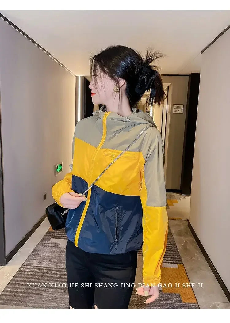 Hat-On Coat WindBreaker