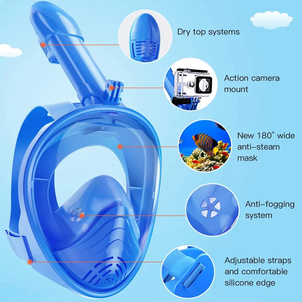 Full Face Snorkel Mask