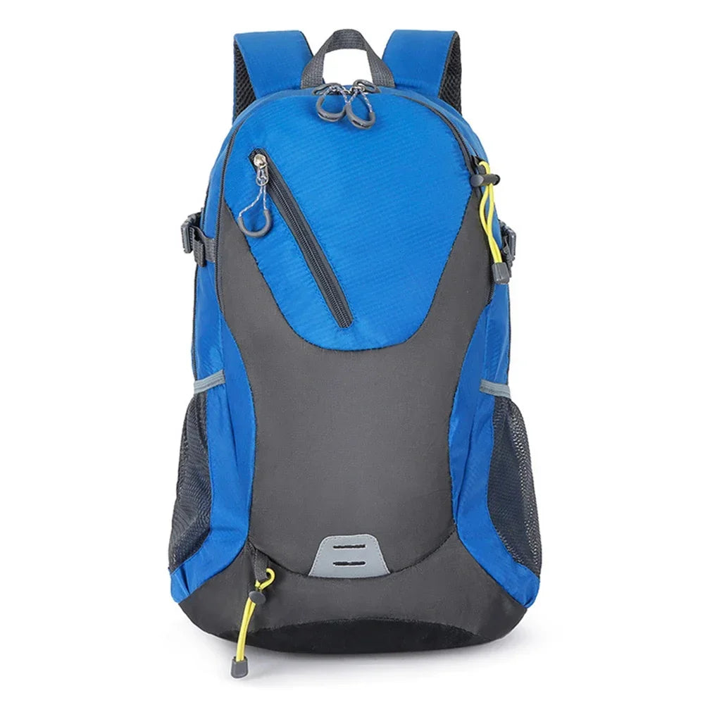 40L Mountaineering Bags Large-capacity Polyester Sports Rucksack with Reflective Tape Men Women Convenient for Climbing Storage