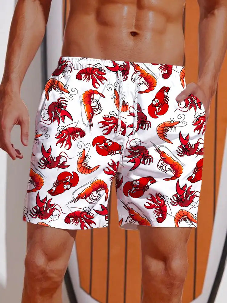 3D Printed Drawstring Board Shorts