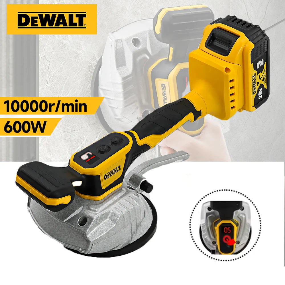 Dewalt 20V Tile Vibrating Tool High Loading Capacity Wall Floor Tile Laying Vibrating Tool 8 Adjustable Slip-proof Tools