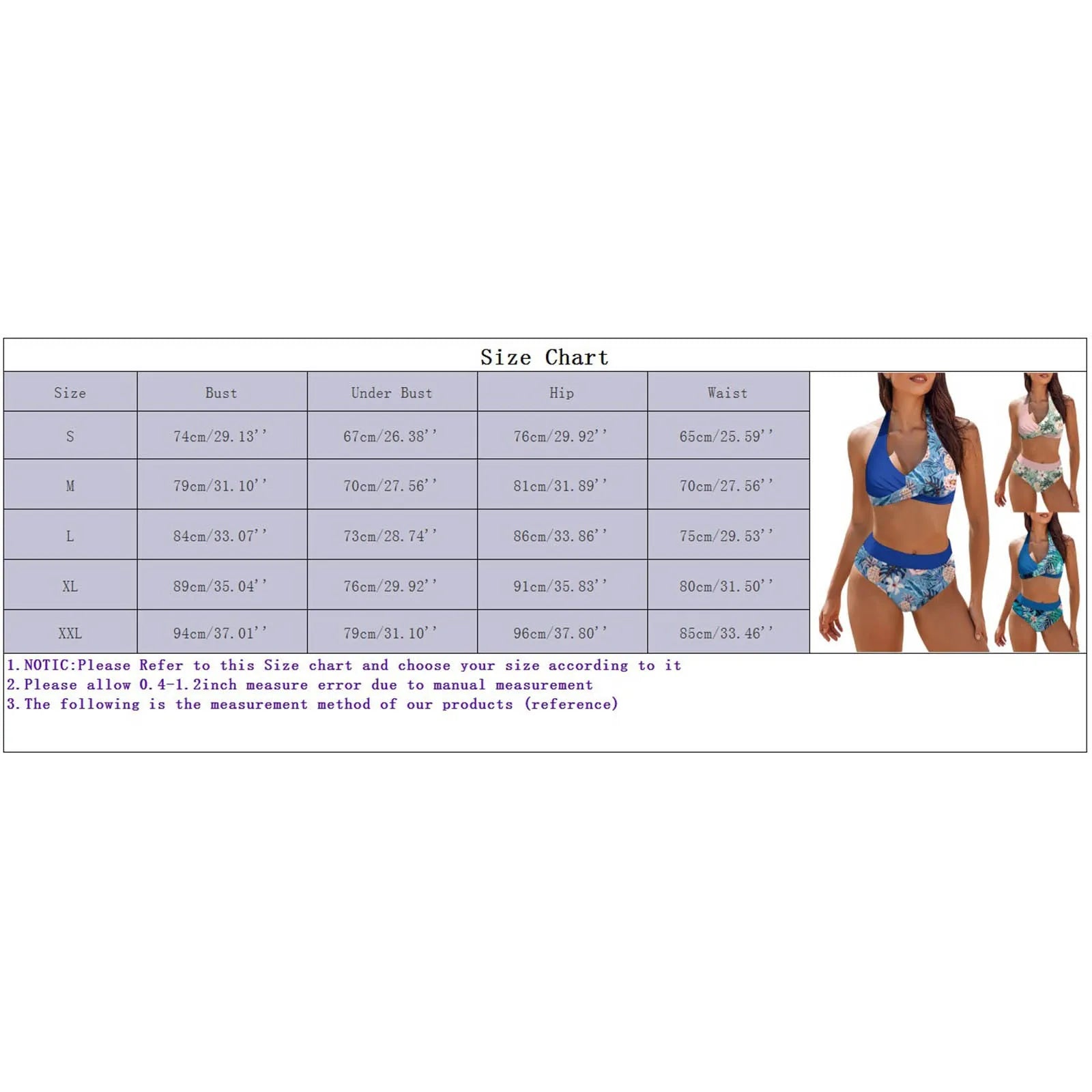Tankini Split Swimsuit