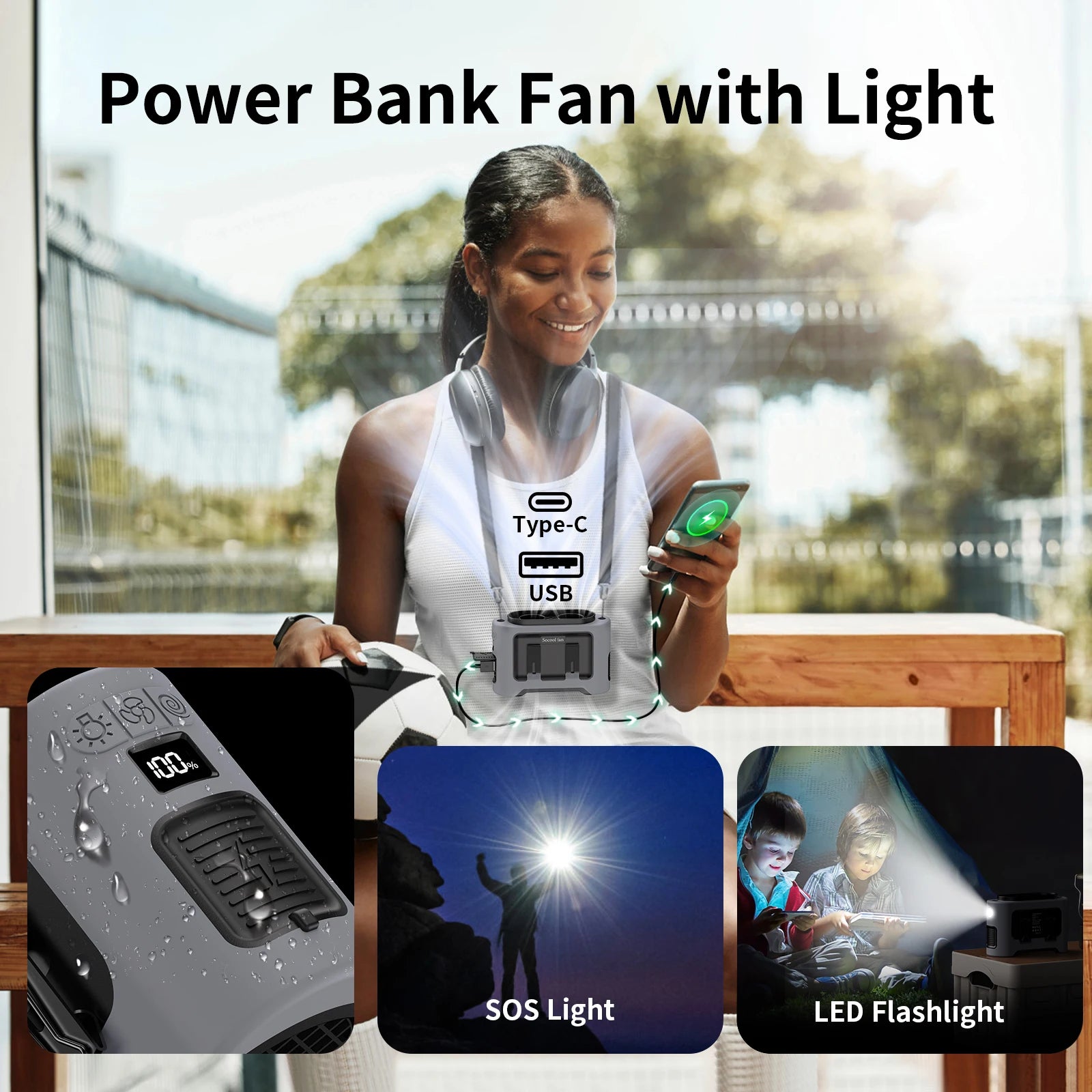 Portable Waist Fan