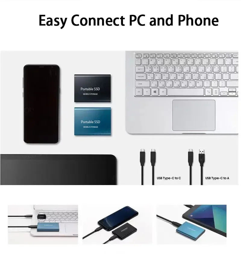 Portable External Hard Drive 16TB