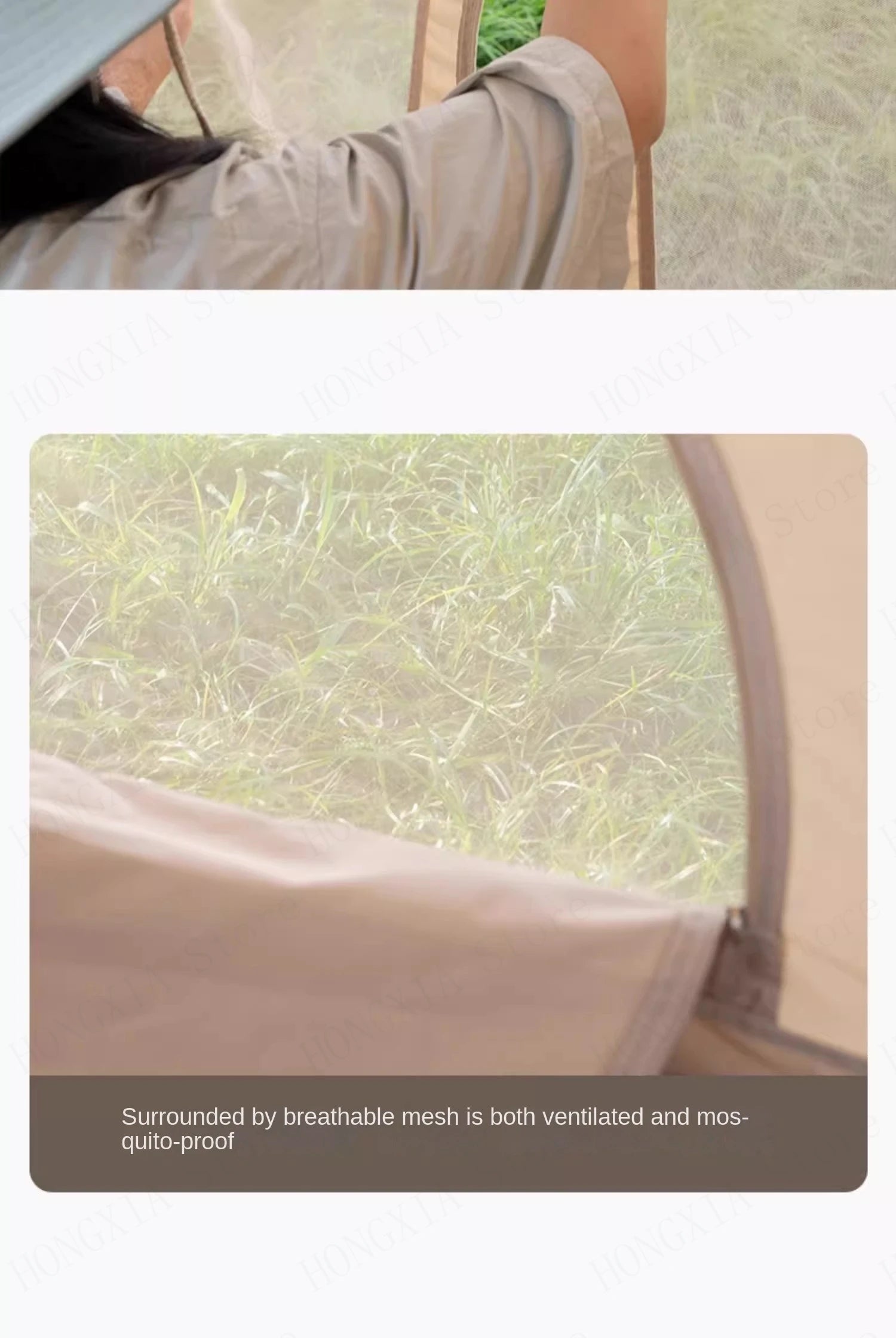 Tent 6.3m² Cabin Folding Full Automatic Inflatable Tent 3-5P Air Tent Waterproof Camping Supplies Quick Opening Camping Tents