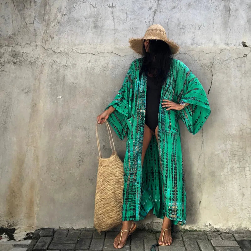 Summer Kimono Robe Cover UP