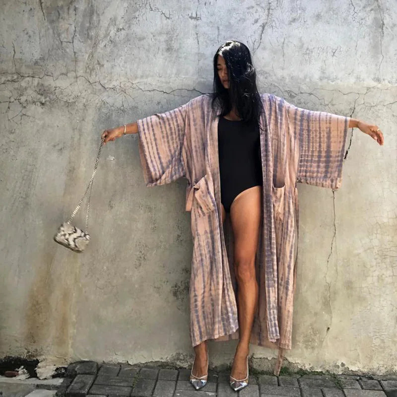 Summer Kimono Robe Cover UP