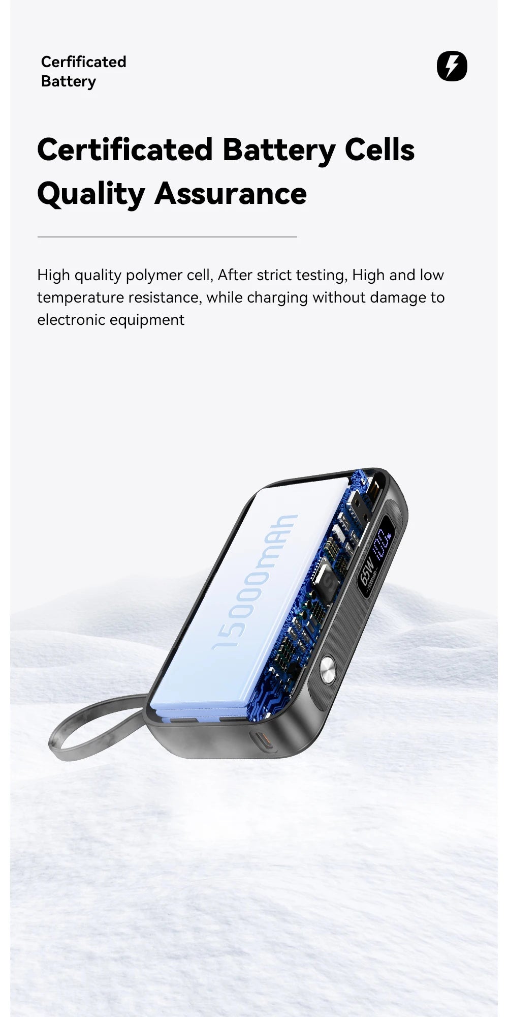 Portable 15000mAh Charger