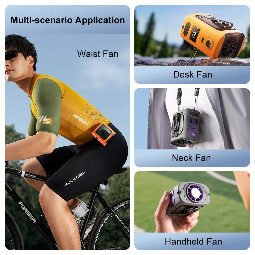 Portable Waist Clip-on  Fan