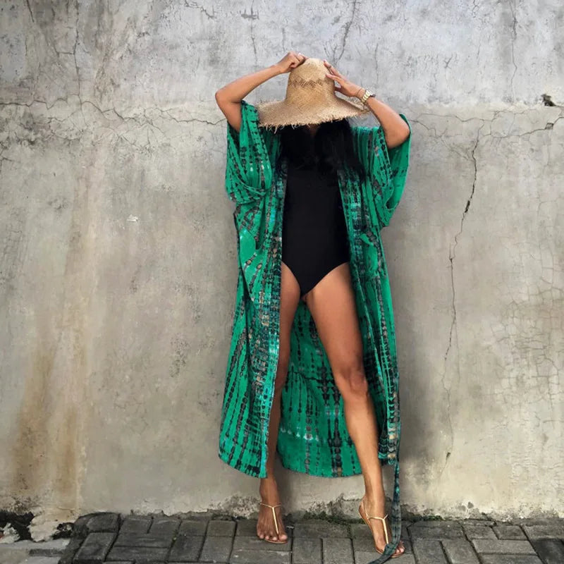 Summer Kimono Robe Cover UP