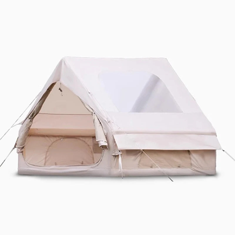 Tent 6.3m² Cabin Folding Full Automatic Inflatable Tent 3-5P Air Tent Waterproof Camping Supplies Quick Opening Camping Tents