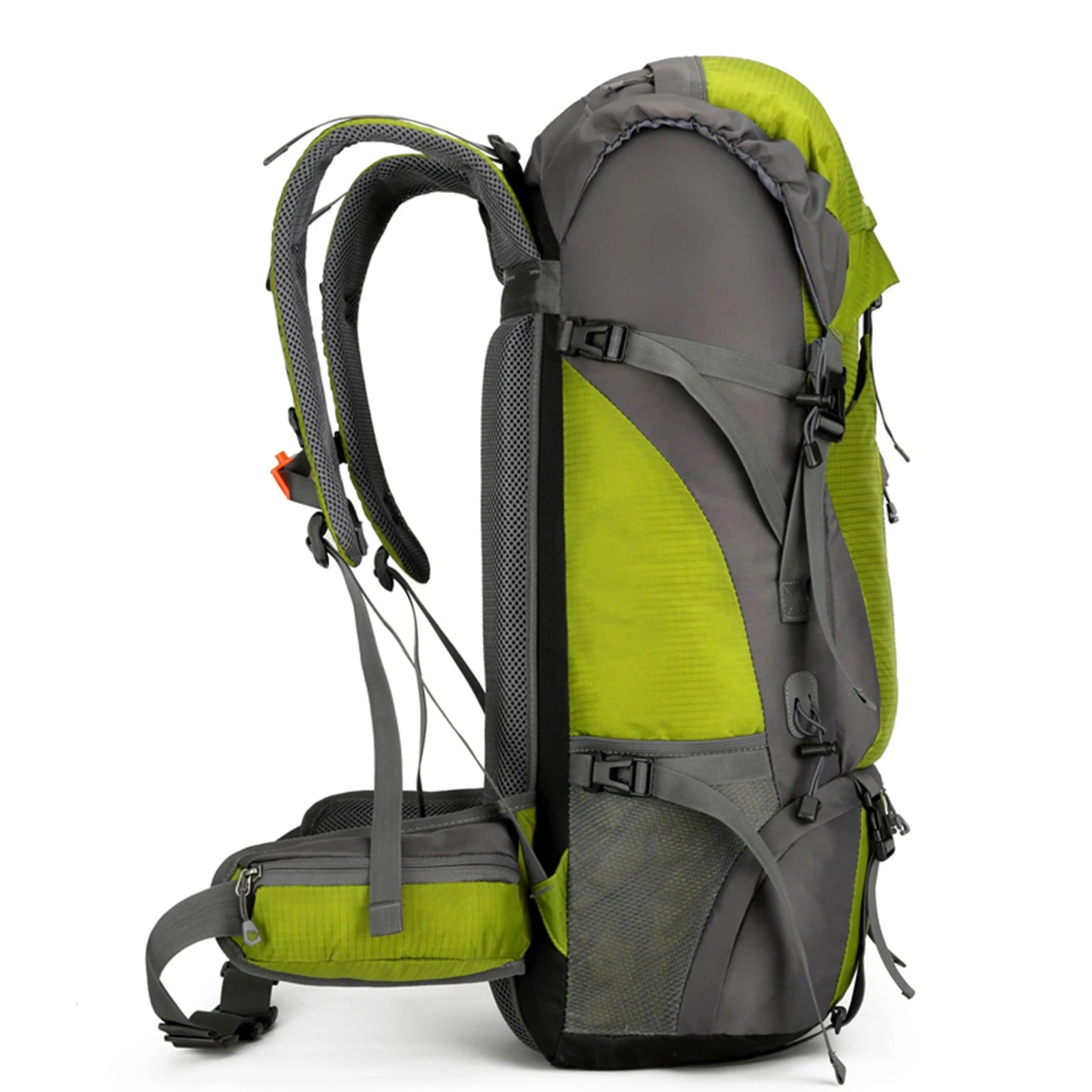 70L Mountaineering Bag Outdoor Sports Backpack Waterproof Hiking Backpack Camping Climbing Rucksack Travel Trekking Rucksack