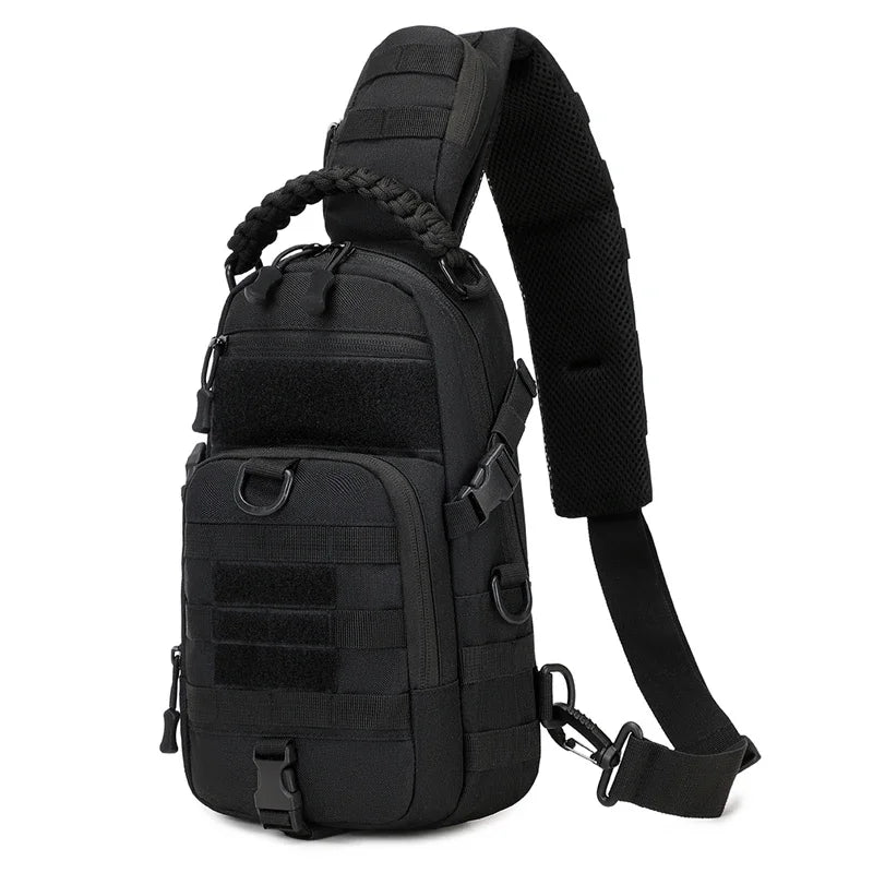 Camping Chest Bag Tactical Backpack for Men Sports Shoulder Outdoor Hiking Climbing Cycling Fishing MOLLE Sling Bag Fanny Pack