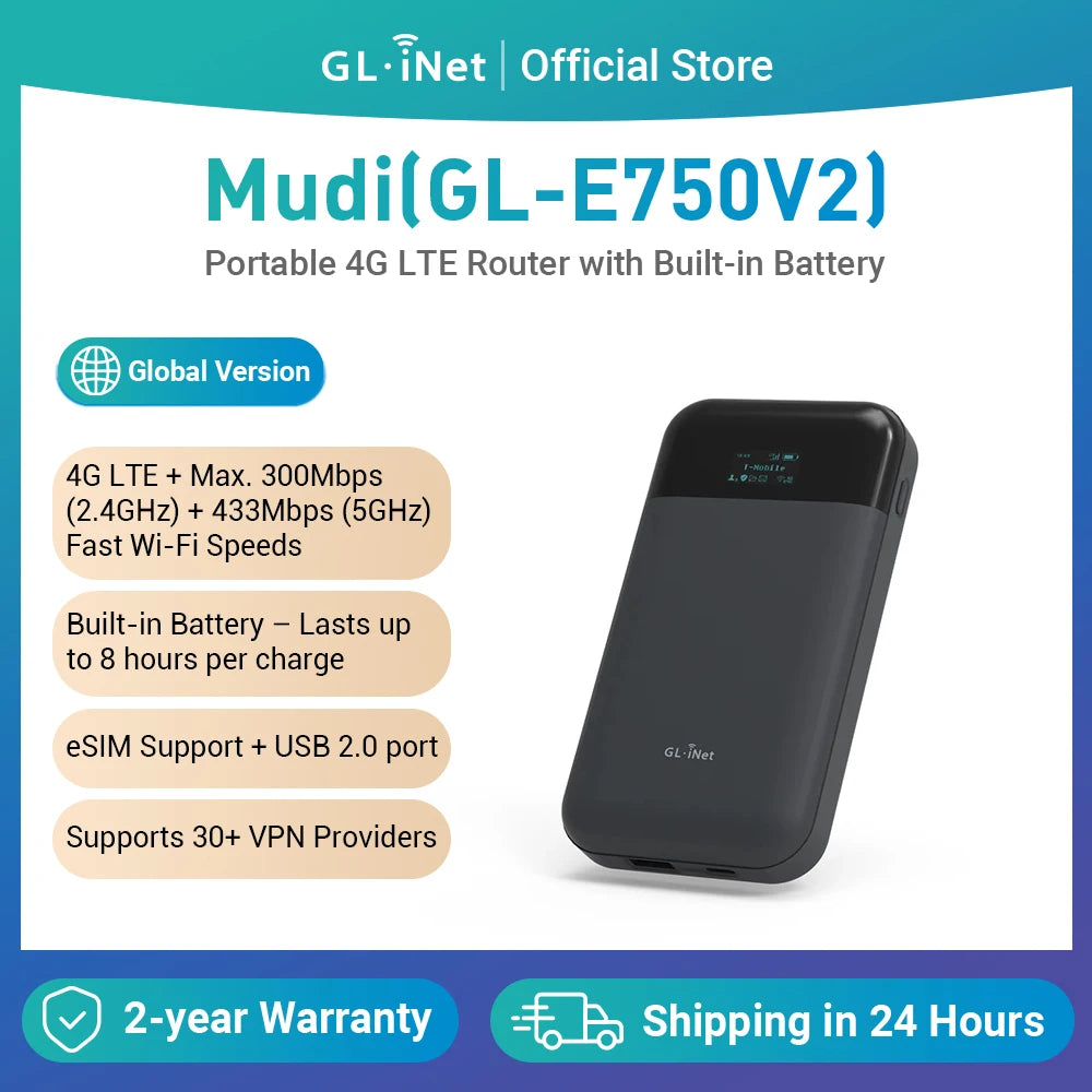 Wireless Portable WiFi Router