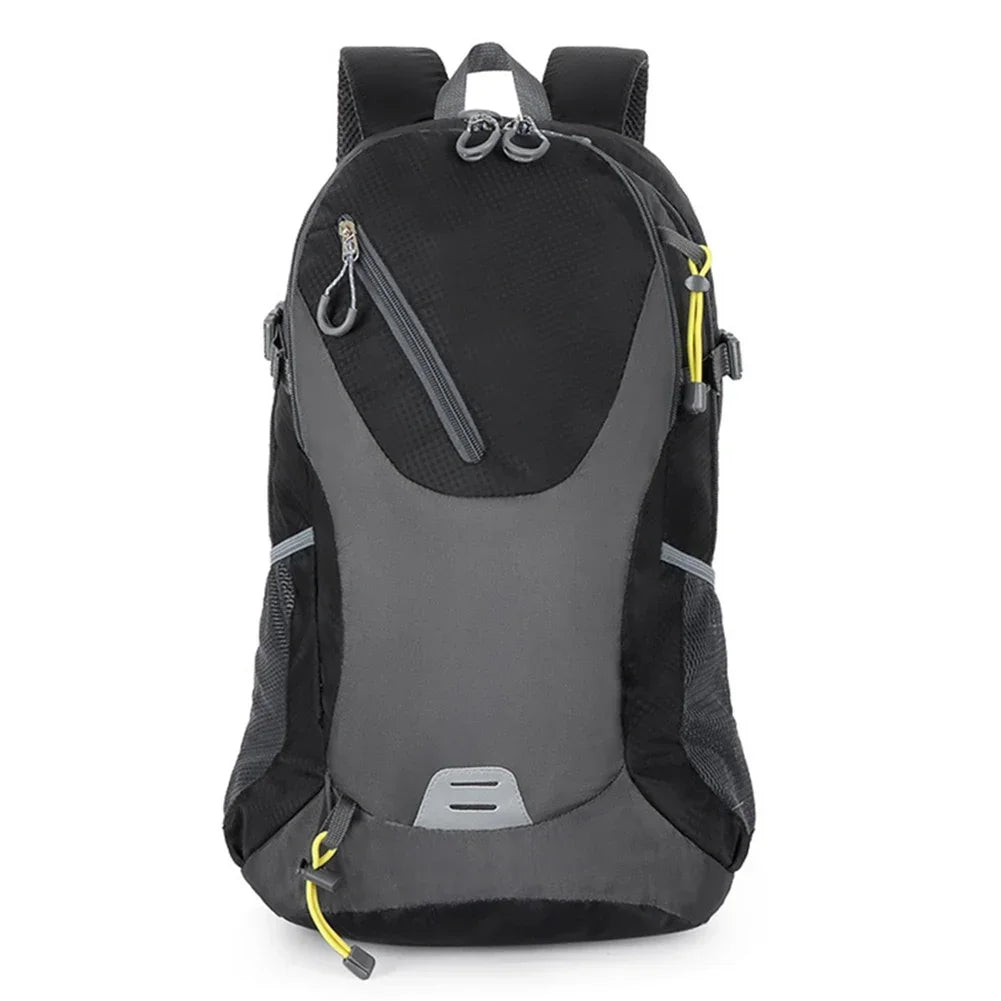 40L Mountaineering Bags Large-capacity Polyester Sports Rucksack with Reflective Tape Men Women Convenient for Climbing Storage