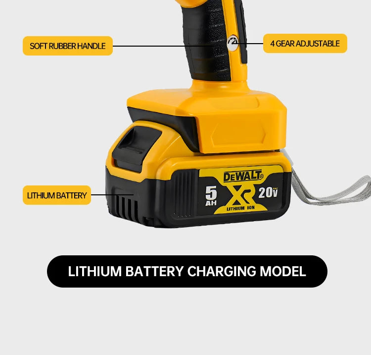 Dewalt 20V Battery Air blower 130000RPM Turbo Jet Fan Brushless Motor Handheld Duct Fan Electric Air Duster Adjustable windspeed