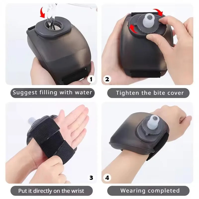 Athletic Wrist Water Bottle
