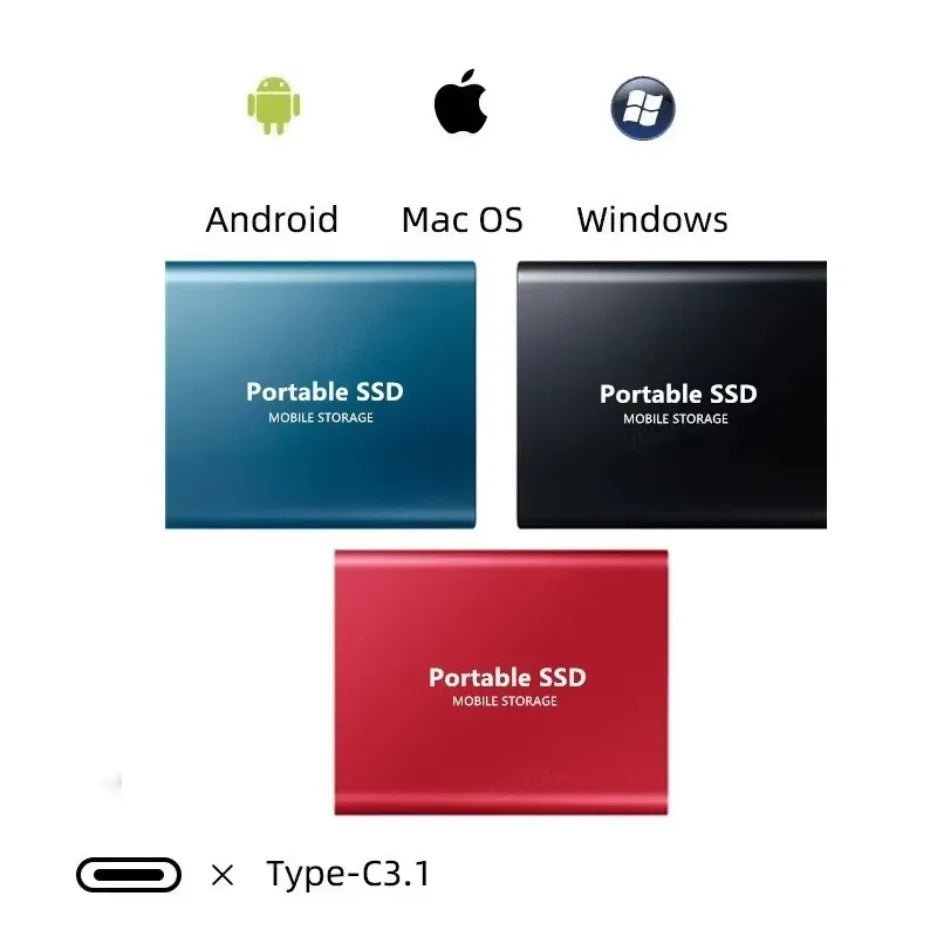 Portable External Hard Drive 16TB