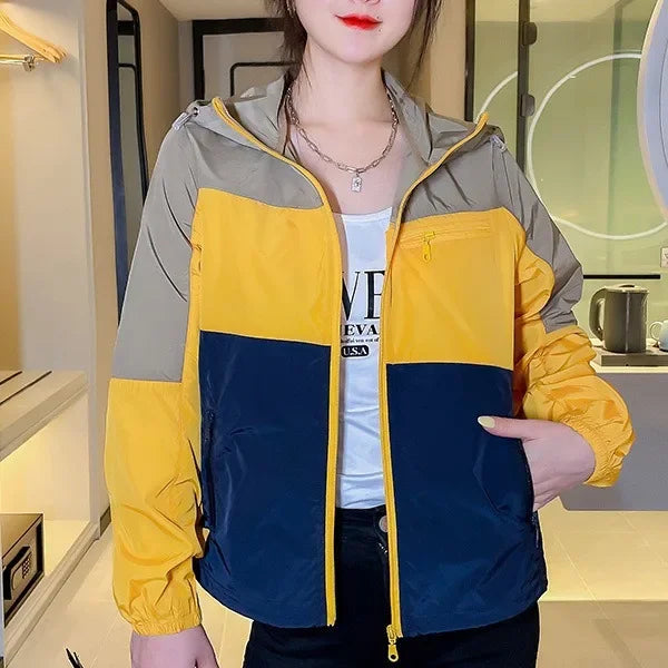 Hat-On Coat WindBreaker